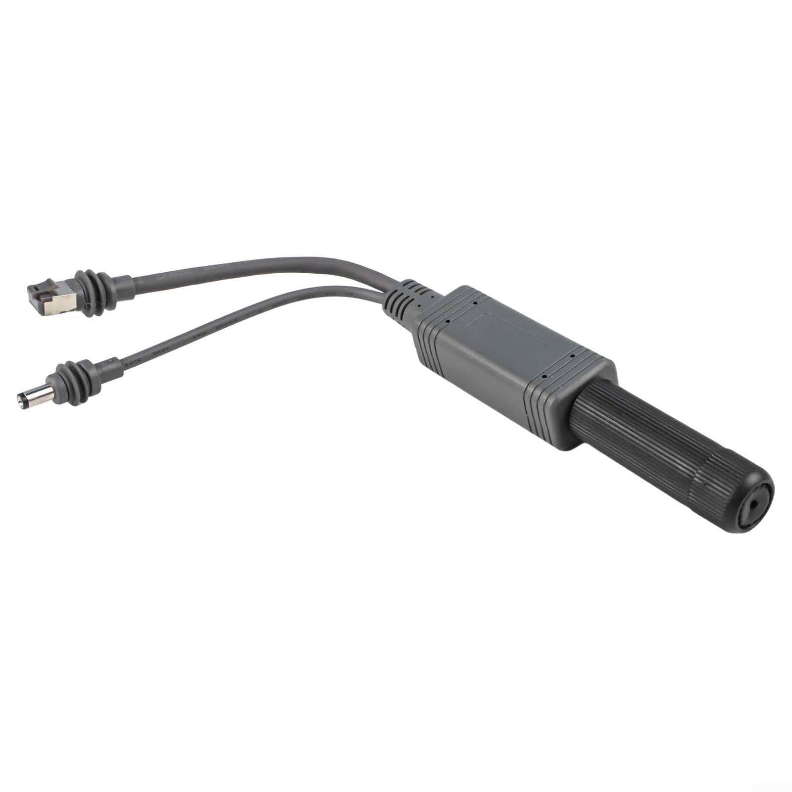Niestandardowy rozdzielacz zasilania PoE do Starlink Gen dla mini, wodoodporna konstrukcja klasy IP68, wyjście 48 V 2,5 A, szary (1 zestaw)