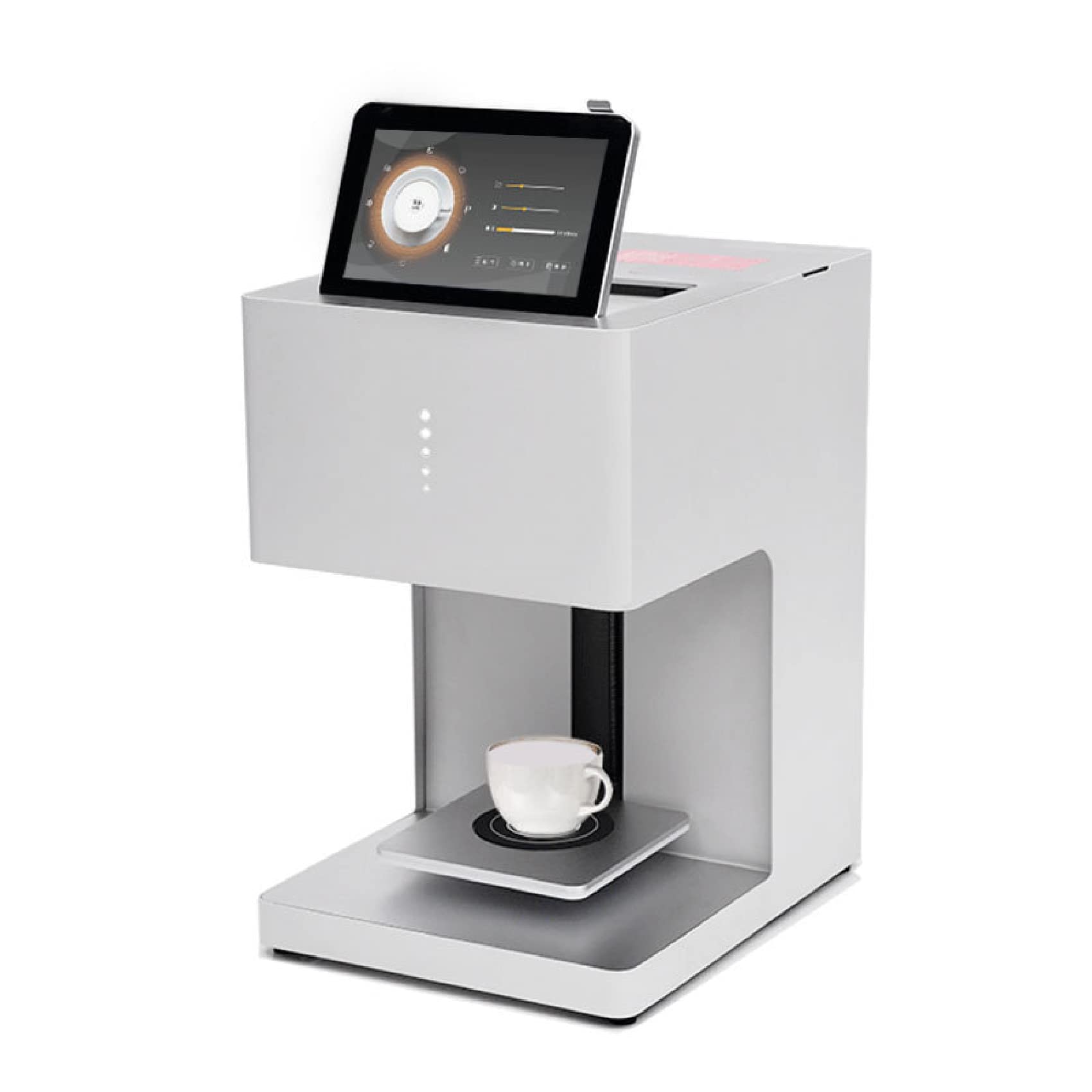 ADORZ Coffee Printer Machine, 3D Latte Art Printer Digital WiFi Photo Selfie Upload for Cakes Desserts Beer Biscuits Bread, DIY Decoration Maker