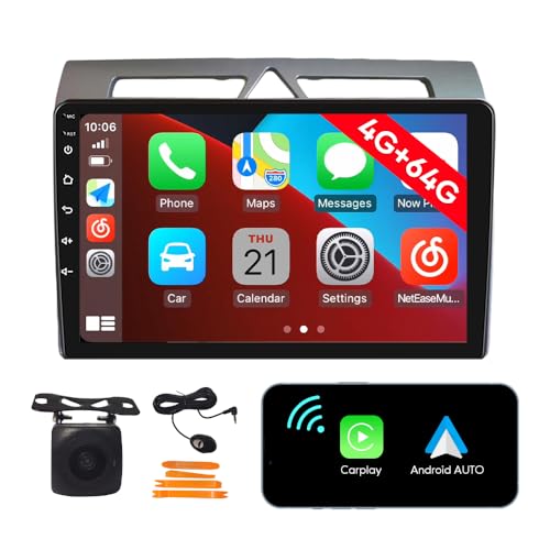 [4G 64G] Android Car Stereo FM Radio Carplay Android Auto 9