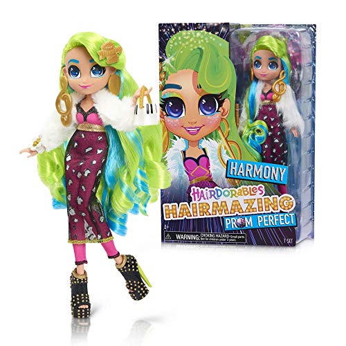 Hairdorables Hairmazing Harmony Puppe, 25 cm, Gelenk, Kleidung und Saumfrisuren Cover