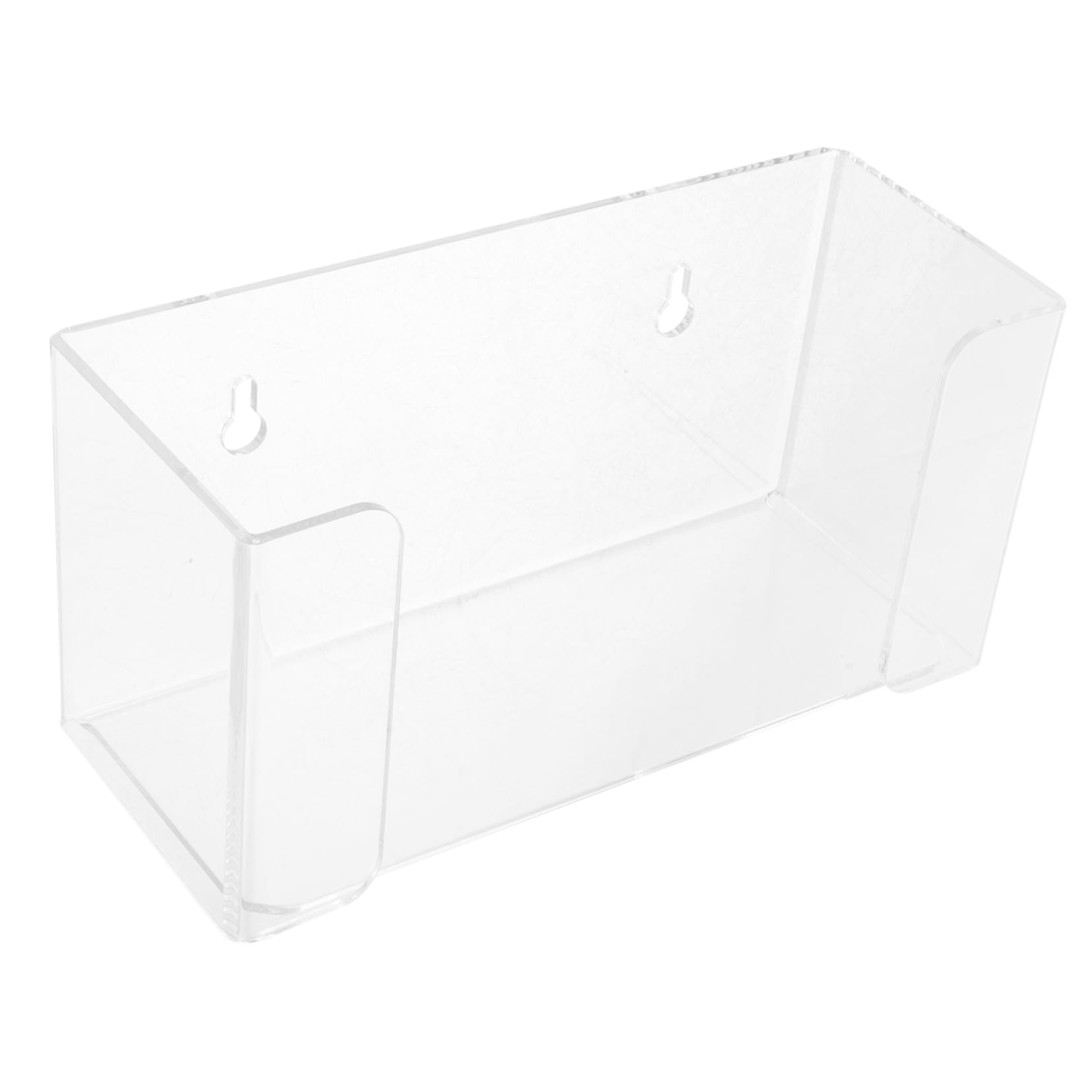 Ciieeo 4 Pièces Support Mural Transparent pour Masques et Distributeur Pratique pour Laboratoire et