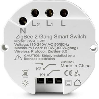 Tuya/WiFi Smart Light Switch DIY Breaker Module Smart Life/Tuya APP Remote Control Works with Alexa and Google Home