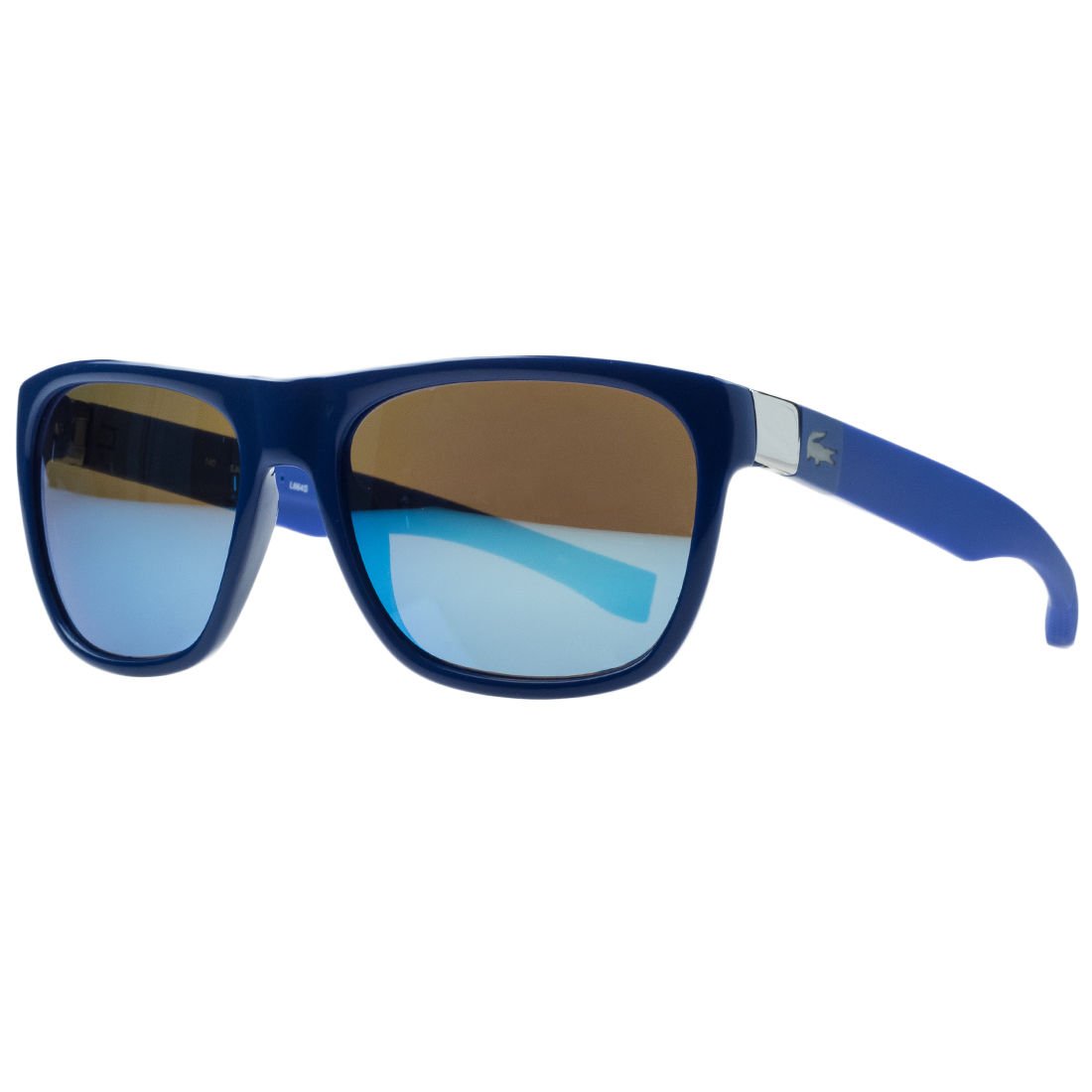 laluce NEW Lacoste L664S 414 Medium Blue Sunglasses with Magnetic