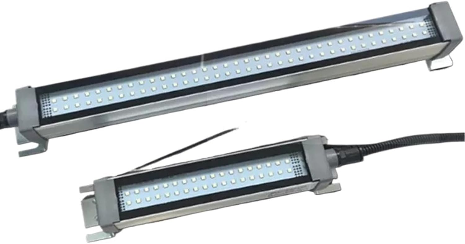 Metal LED Machine Tool Working Light Waterproof Oil Proof Explosion-Proof CNC Lathe 220V 24V Working Lamp(210CM 5W,110V 230V)