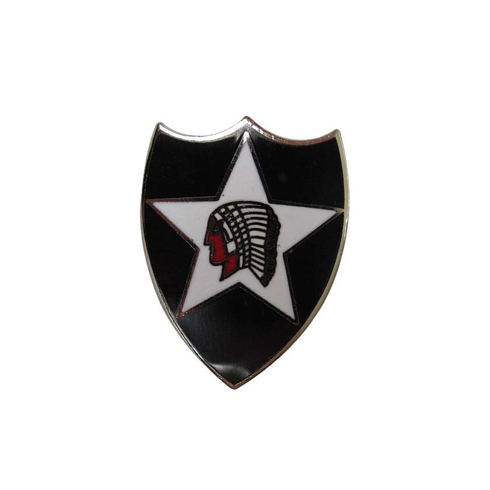 Fosco Replica US 2nd Infantry Pin Badge