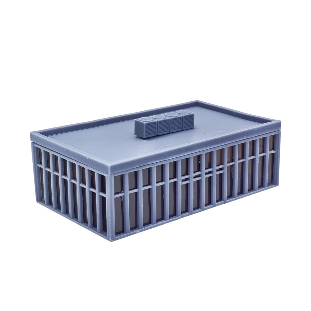 Outland Models Modern Commercial Box Building Full Glass Stackable 1:160 N Gauge