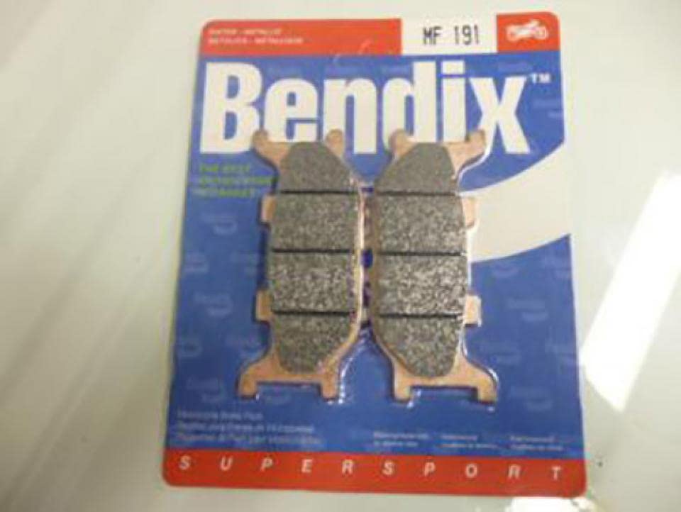 Plaquette de frein Bendix MF191 pour scooter 312 500 modèles 2004 à 2007