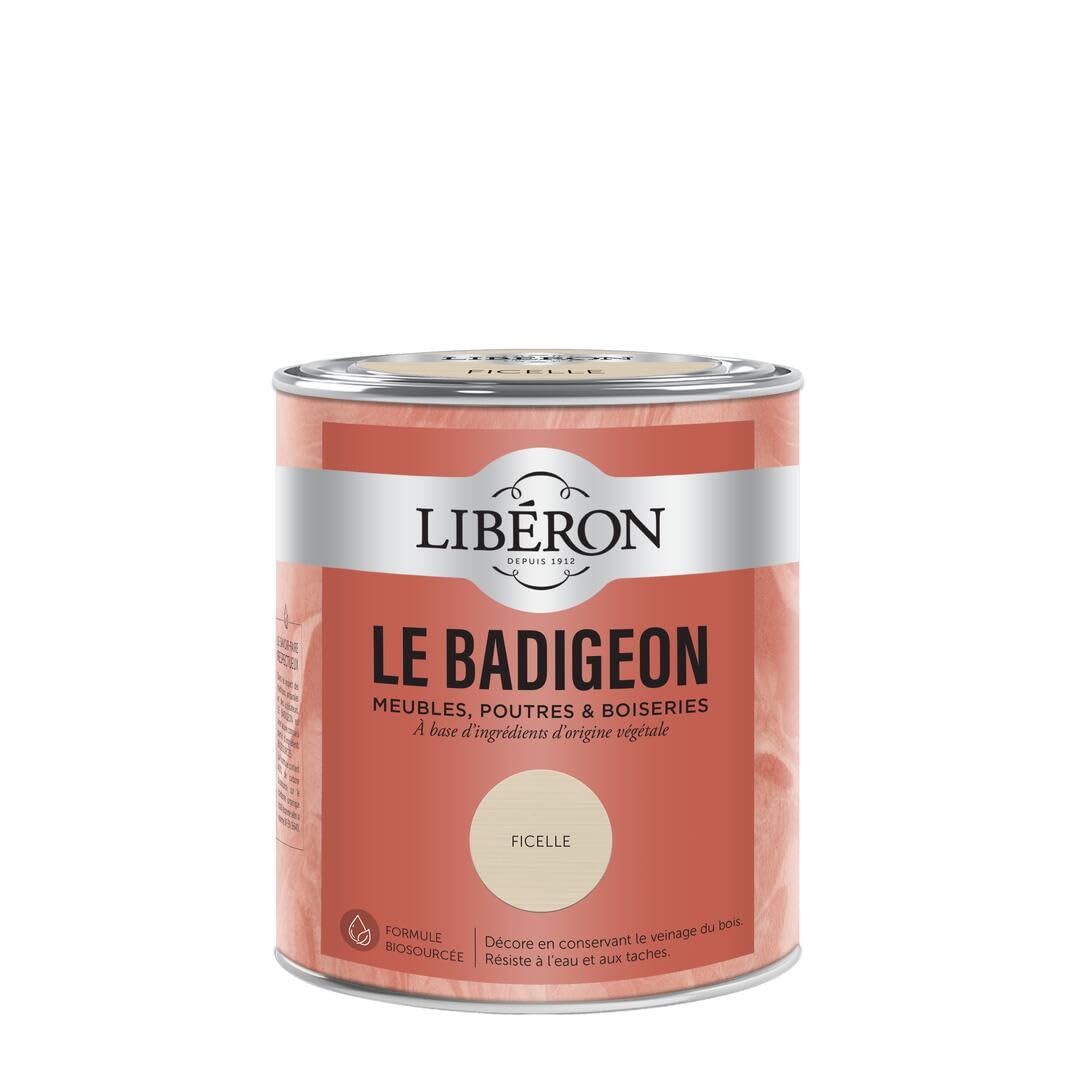 Libéron Le Badigeon meubles, poutres et boiseries, Ficelle 0,75L
