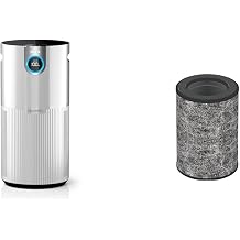 Shark Air Purifier for Home Large Room + Anti-Allergen True HEPA Filter with Fumes Lock, Clean Sense Technology, HEPA Air Filter, Filters Smoke, 1000 Sq Ft