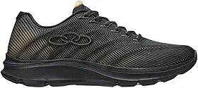 Tênis Esportivo Caminhada Olympikus Venum - Preto e Branco - Tamanho 36 - Unissex - Adultos