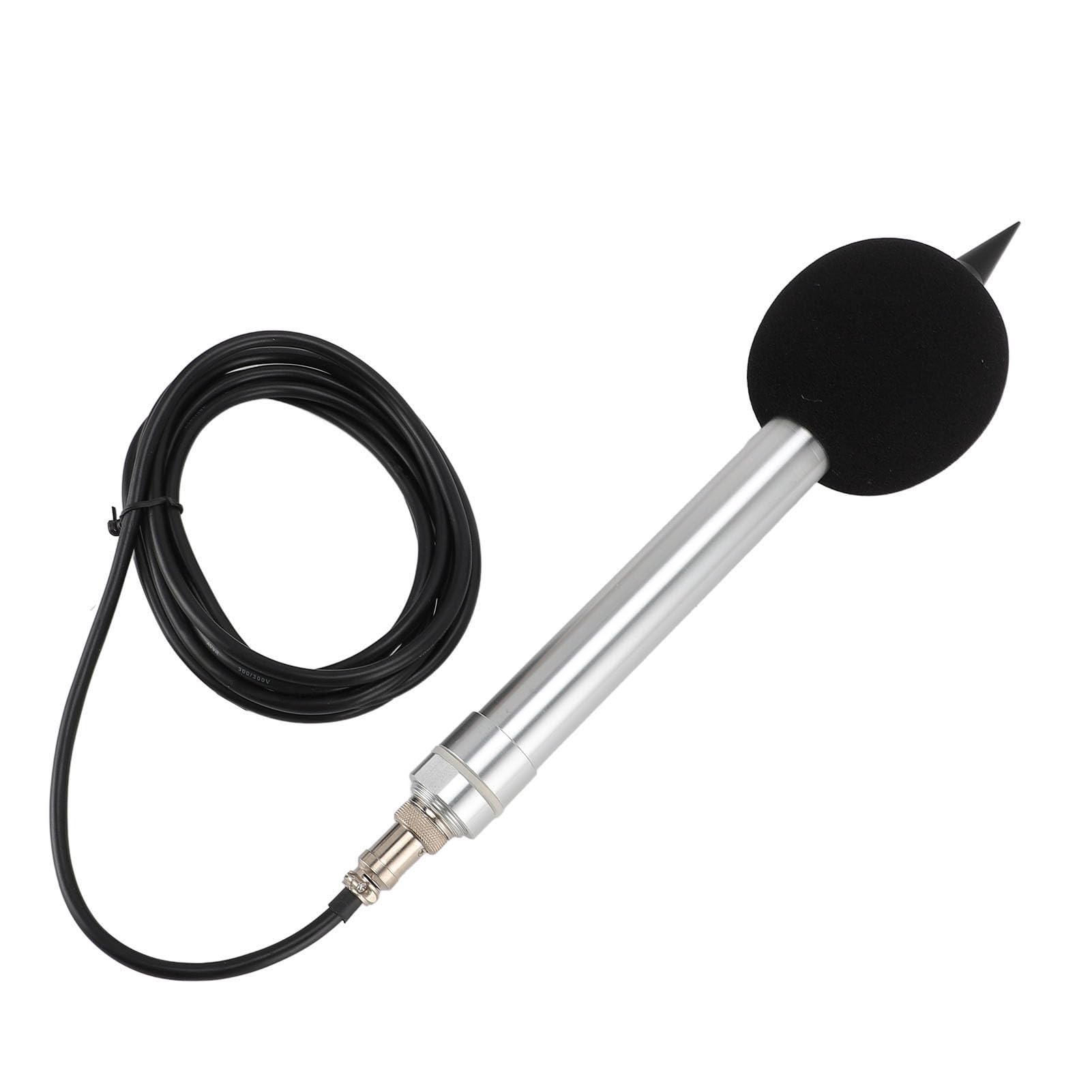 Generic Outdoor 30-130 DB Dezibel-Geräuschsensor mit Breiter Messbereich, Hochempfindlichkeitsmikrofon für Industrielle Umgebungen, Aluminiumlegierungsmaterial (YGC-ZS-KV-V)