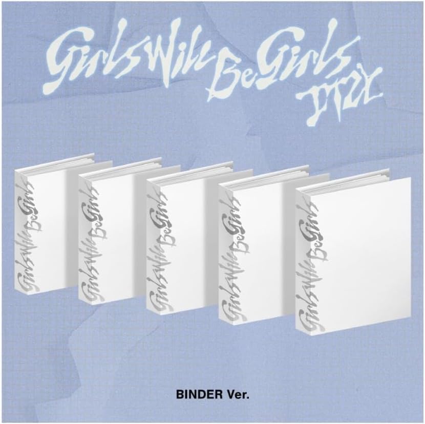 IT'ZY Girls Will Be Girls [Binder Ver.] Album+Pre-Order Gift (5 ver. SET) + Extra photocards