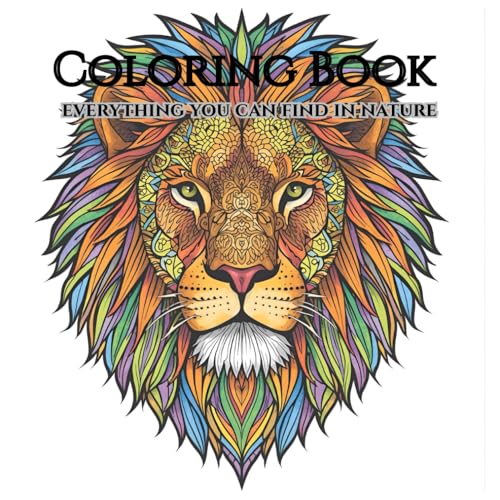 Adult Coloring Book For Mind Clarity: Relaxing and Unwind with the Beauty of Nature