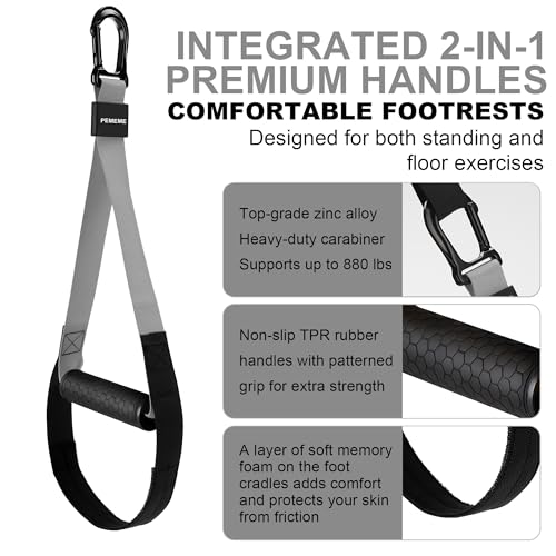 Image of Home Resistance Training Kit | Full-Body Workout with Suspension Trainer Straps, Door Anchor, Handles, and Carrying Bag | Complete Home Gym Equipment