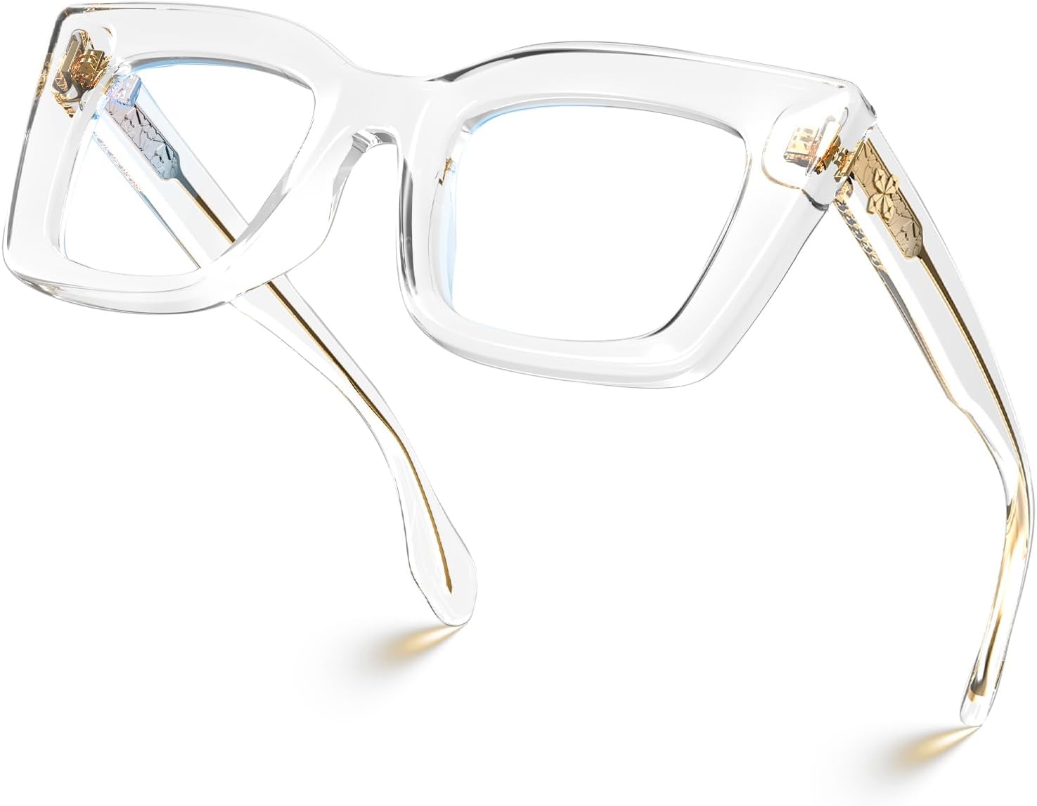 VISOONE Cat Eye Blue Light Blocking Glasses TR90 Anti-glare Women Calida