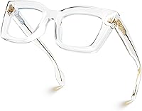 Vista 10 de VISOONE Cat Eye Blue Light Blocking Glasses TR90 Anti-glare Women Calida
