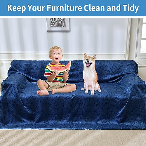 Waterproof-Blanket-Cover-90x90-for-Baby-Adults-Dogs-Cats-or-Any-Pets-3-Layer-Protector-and-100-Leak-Proof-blanket-for-Bed-Sofa-and-Other-Furniture-Easy-to-Clean-Navy-Light-Grey - Cucciolini Doodles   Waterproof-Blanket-Cover-90x90-for-Baby-Adults-Dogs-Cats-or-Any-Pets-3-Layer-Protector-and-100-Leak-Proof-blanket-for-Bed-Sofa-and-Other-Furniture-Easy-to-Clean-Navy-Light-Grey