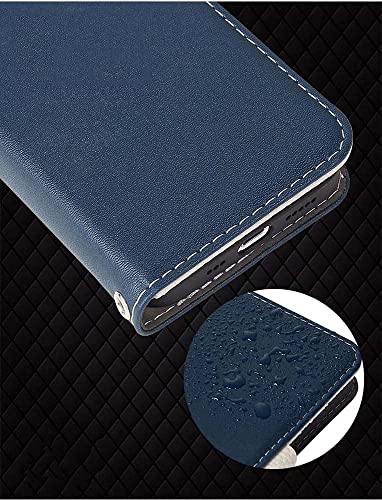 Funda iPhone 13 2021 carcasa tipo libro con tapa y tarjetero negro 6
