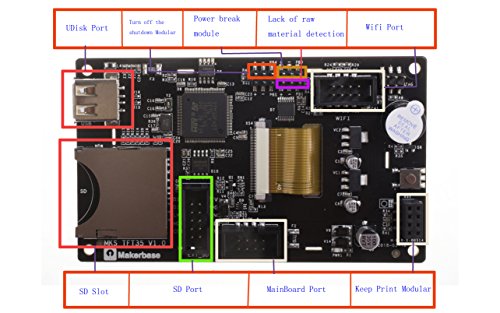 MKS TFT35 3,5'' LCD Touch Display per stampanti 3D...