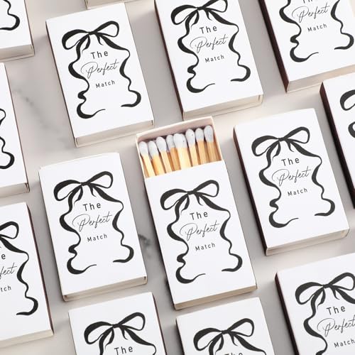 Wedding Matchbook Labels Stickers for Favor Gifts
| Nice Matchbook Sticker without Matches and Boxes for Weddings
| 100 