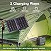 BEAUDENS Portable Power Station 166Wh/52000mAh Lithium Iron Phosphate Battery Solar Generator, 2000...