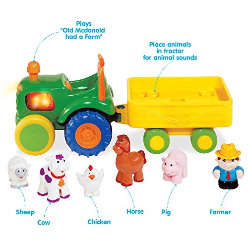 Kidoozie Funtime Tractor Original Version, 15.75 x 6.75 x 7.50 Inches - Thumbnail 7