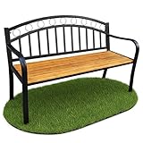 DESIGN INTEMPOREL : Le banc de jardin ARUM se caractérise par son look simple et minimaliste. Cela le rend parfait pour n'importe quel jardin : à la fois rustique et minimaliste. Il ne se démode pas.