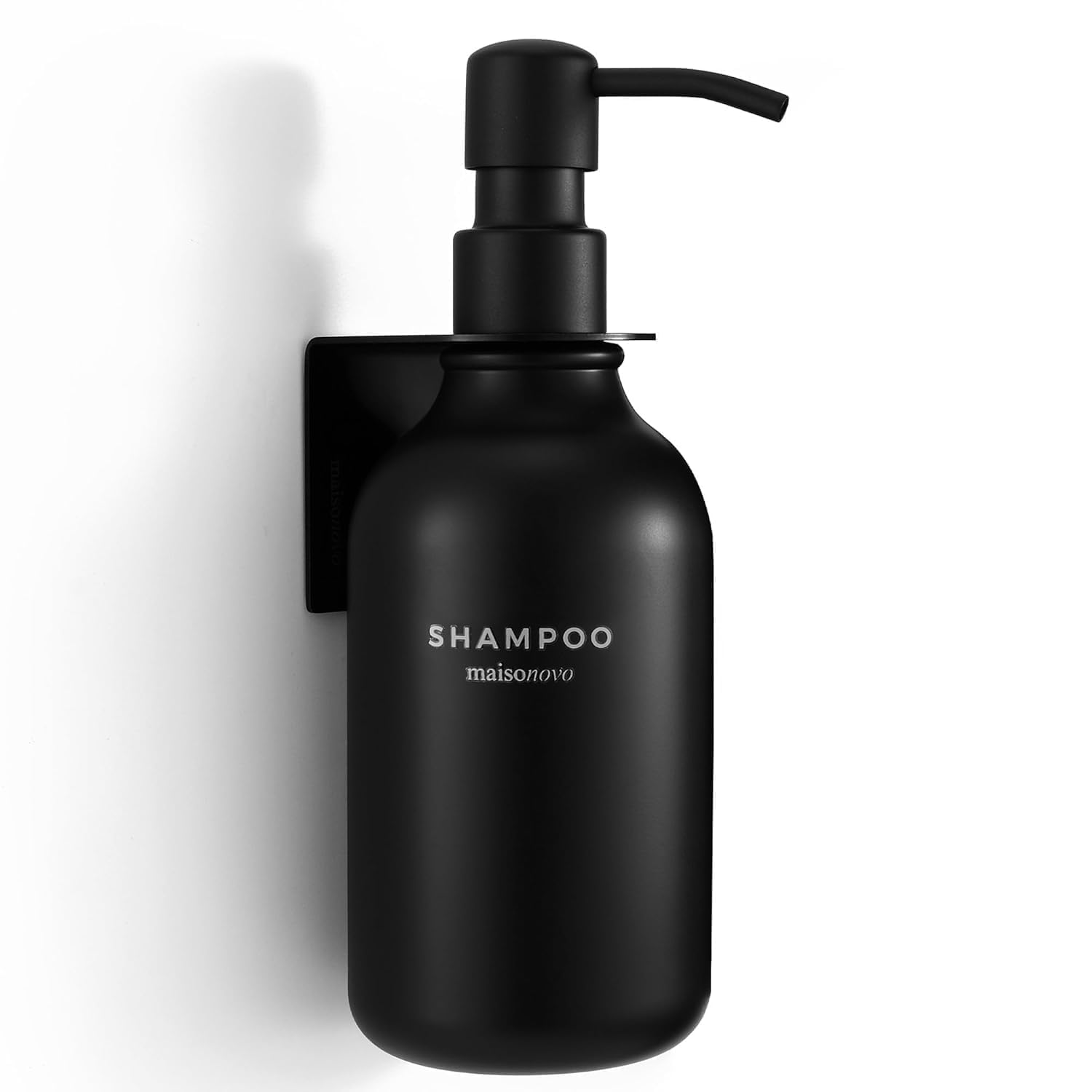 Brainzie Refillable Shampoo and Conditioner Dispenser Shower Soap