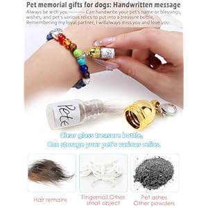   Pet-Memorial-Gift-for-Loss-of-Dogs-Cat-Rainbow-Bridge-Glass-Jar-Bracelet-Cylinder-Cat-Dog-Urn-for-Pet-Ashes-Cremation-Keepsake-Women-and-Men-Who-Dog-Sympathy-Commemorative-Gift