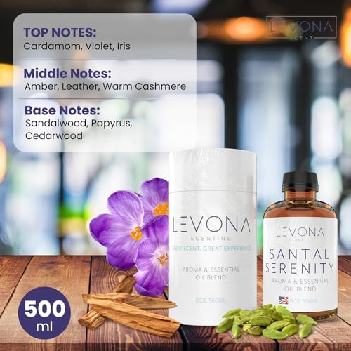 Aceite esencial Levona Scent Santal Serenity 500ml miniatura 2
