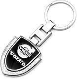 ZTLQ Porte-clés de Voiture pour Volvo C30 C40 C70,Porte-clés de Voiture pour véhicule Porte-clés de Voiture Accessoire de Voiture pour Hommes et Femmes