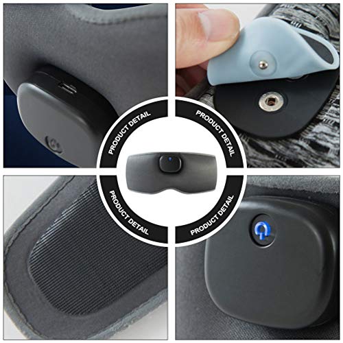 EXCEART Massageador elétrico para olhos para dormir, capa para dormir, proteção para olhos para mulh