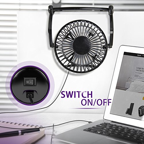 Mini Ventilatore USB, Mture Portatile Ventilatore