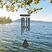 Produktbild ABREOME Wind Chimes Outdoor Amazing Gnade, Memorial Windspiele mit 6 Metallröhren, schöne Garten Windspiele für Terrasse und Indoor-Dekor (Mattgrün)