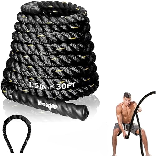Yes4All Battle Rope No Cover 1.5in - 30ft