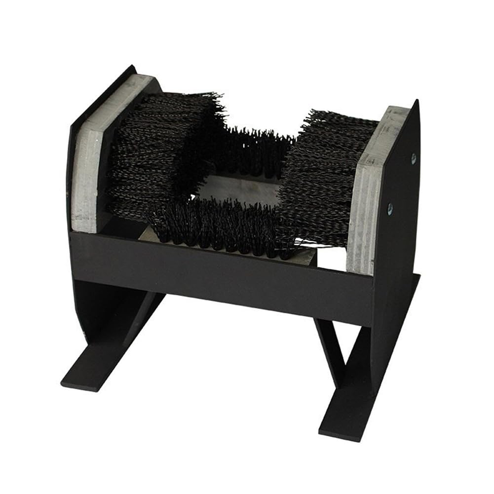 Cepillo para Zapatos De Golf, Limpiador De Zapatos De Golf, Cepillo De Limpieza De Zapatos De Cerdas Rígidas con Base Estable, Cepillo Limpiador De Botas para Exteriores, Elimina El Polvo Y La Nieve