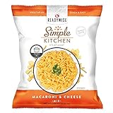 READYWISE - Simple Kitchen, Macaroni and Cheese, 16 Servings, MRE, Vegetarian, Food, Soup Mix, for Events, Hiking, Emergency Food Supply, Camping Essentials, or Daily Use, 1 Pack
