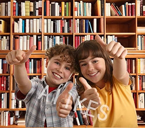 Fondo Fotográfico Librería 7x5FT AIIKES para Estudio miniatura 6