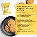 Instant Ginger Honey Crystals Family Value Pack 60 Sachets 18g per Sachets (Total 38oz/ 1080g) By Prince of Peace