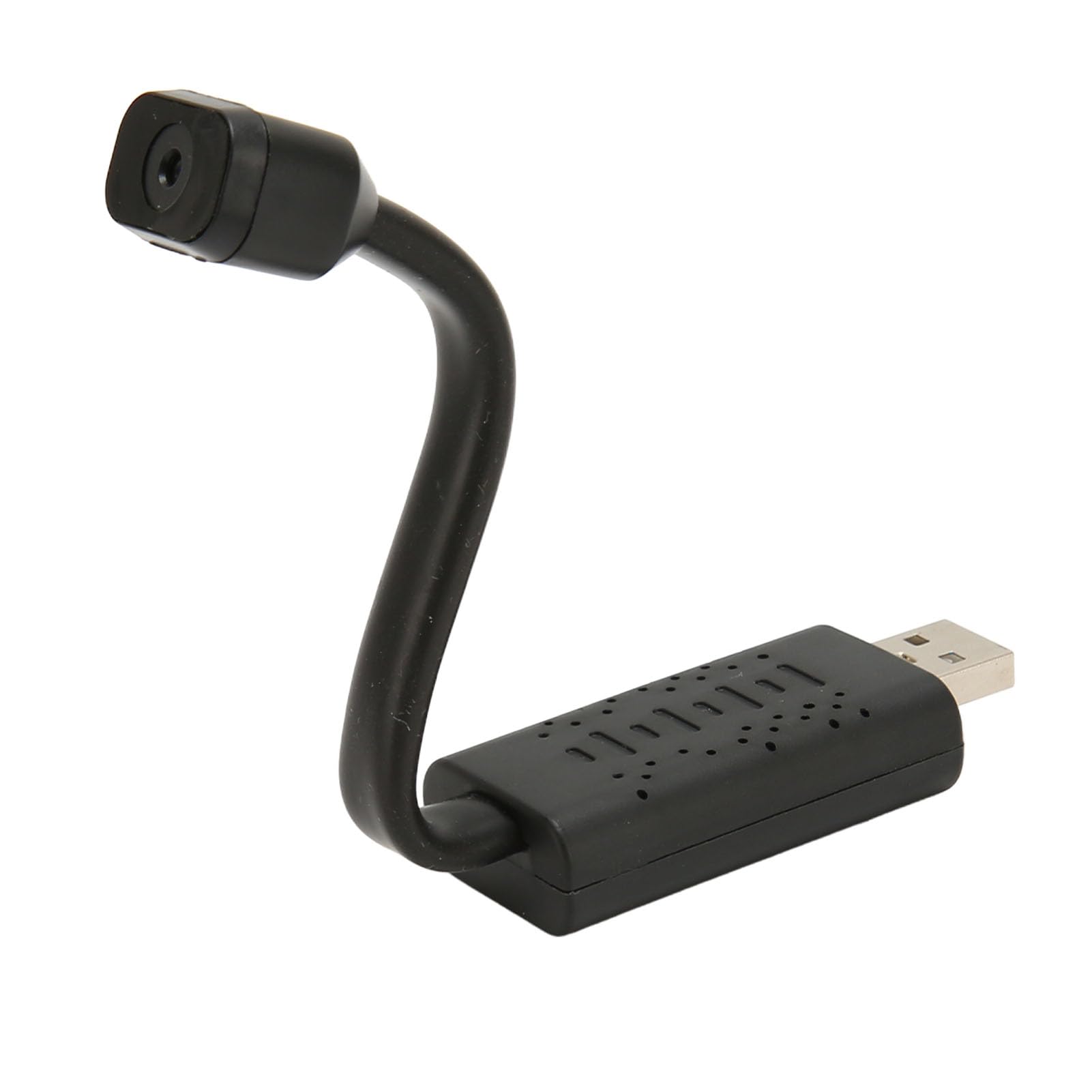 Septpenta la Plus Petite Caméra USB WiFi U22 HD1080P sans Fil À Distance, Caméra de Sécurité Portable, Caméra Nounou, Moniteur pour Bébé, Courbure À 360 Degrés, Surveillance en Temps Réel