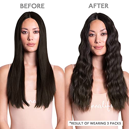 Image of WENNALIFE Tape in Hair Extensions Human Hair, 20pcs 50g 20 inch Dark Brown Remy Hair Extensions for Women Tape Ins Straight Extensiones De Cabello Humano Skin Weft