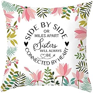 Shoppawhile Sister Gifts From Sister Birthday Gifts for Sister Gifts for Sister Special Sister Gifts Cushion Cover 18 * 18 inches Presents for Sister