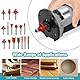 Akku Oberfräse kompatibel mit Makita 18V Akku,800W Bürstenloser Holztrimmer,Akku Oberfräse Trimmer für Makita,Akku Holztrimmer mit 16 Stück 1/4 Hartmetall Fräser Set (ohne Akku & ohne Ladegerät)