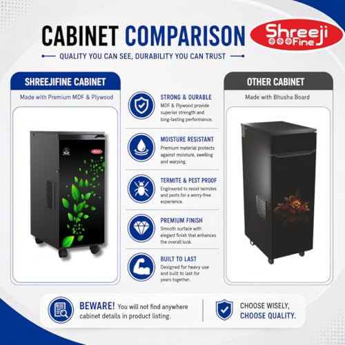 Image of ShreejiFine Atta Chakki Silver Petal 2026 | Strong HPDC Chamber | Auto Grain Sensing | Digital Micro Processor | Low Noise | MDF Plywood Cabinet | 5 AMP | Ghar Ghanti Flour Mill Machine for Home