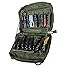 Super Pocket Knife Bag, Tactical Knife Storage Case, Folding Knife Collecting Pouch, Large Capacity Small Knife Carrier Protectors, Versatile Knife Small Tools Holder (HGJ363) (Army Green)