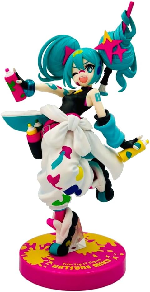 Thunder Tech Hatsune Miku Trio-Try-iT – Paint Girl Ver. Figure