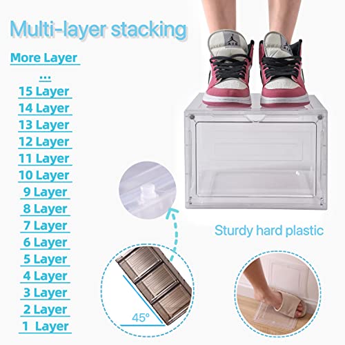Large Shoe Organizer 6-pack