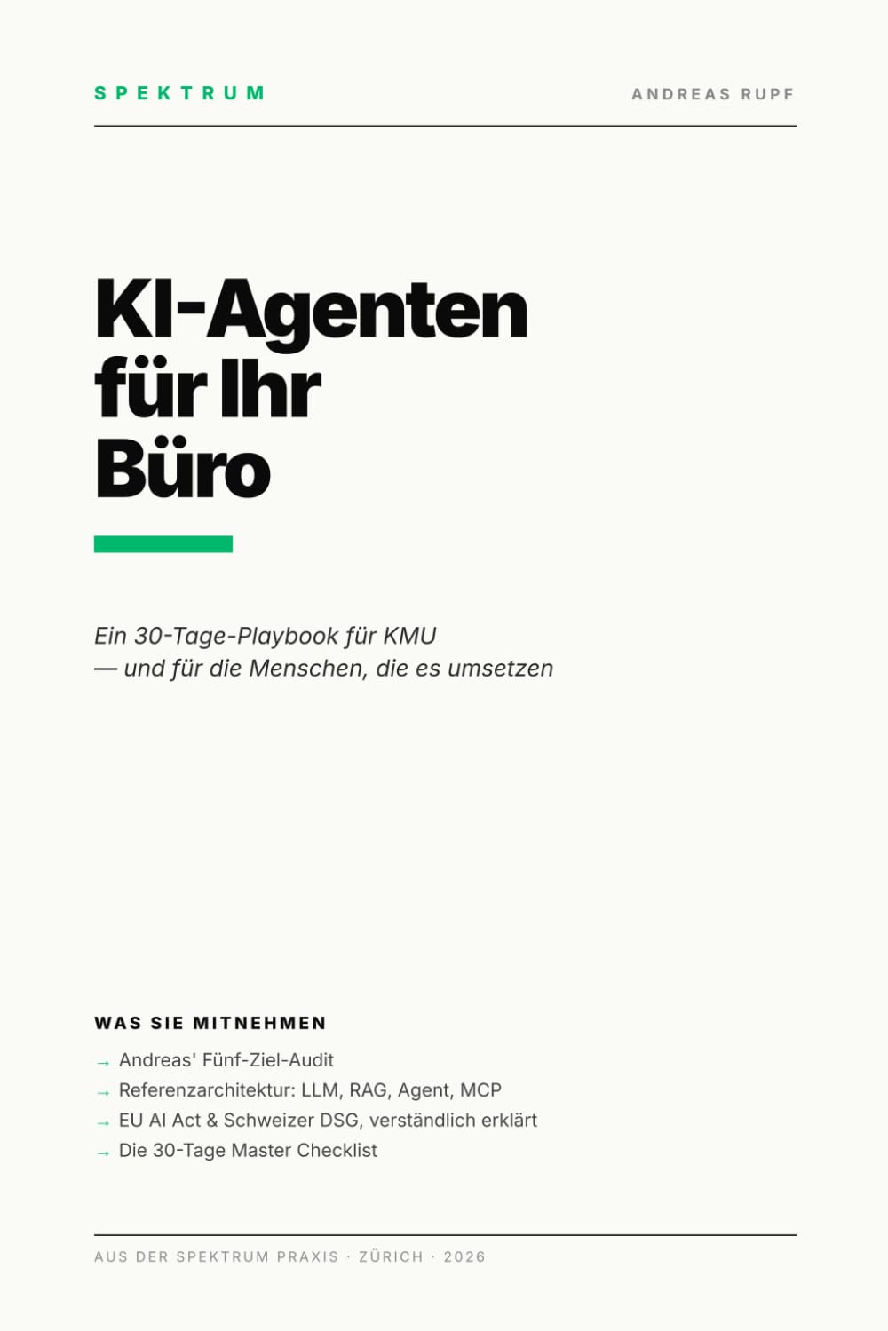 KI Agenten für dein Büro: 30 Tage Playbook