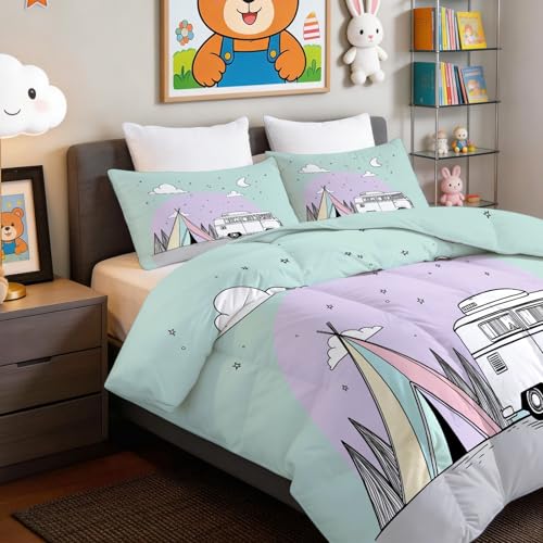 Edredón sin funda lavable 140x200 cm reversible para evitar alergias en cama 8