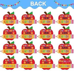 WaaHome First & Last Day of School Chalkboard Sign - 8''x10'' Double Sided Back to School Photo Prop Signs for Kids Girls Boys Reusable 1st Day of Preschool Kindergarten to College 15 Grades Supplies WaaHome First Last Day of School Chalkboard Sign 8×10 Double Sided Back to School Photo Prop Signs for Kids Girls Boys Reusable 1st Day of Preschool Kindergarten to College 15 Grades Supplies